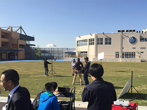 テレビ撮影照明